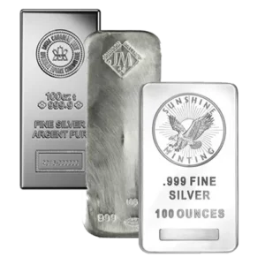 Lingot Argent de grande taille