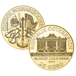 PHILHARMONIQUE OR 1/4 ONCE