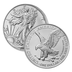 Pièce Argent American Eagle 1 Once Américaines