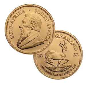 Pièce Or Krugerrand 1/10 once