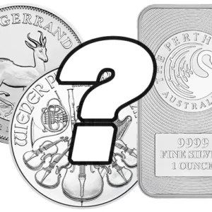 argent le moins cher par once