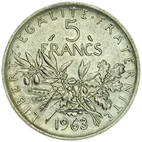 Argent Pièces de Monnaie