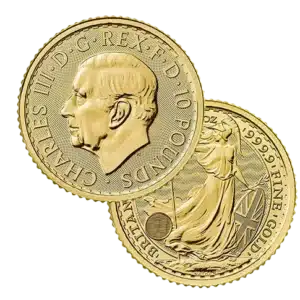 Pièce Or Britannia 1/10 once