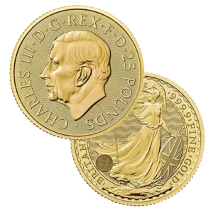 Pièce Or Britannia 1/4 once