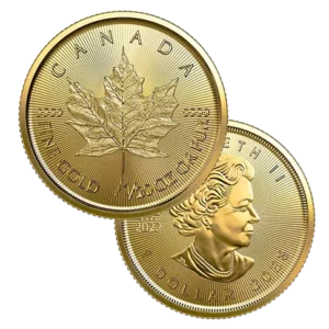 Pièce Or Maple Leaf 1/20 Once Royal Canadian Mint