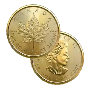 Pièce Or Maple Leaf 1/4 Once