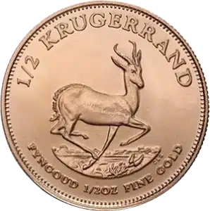 Pièce Or Krugerrand 1/2 once 