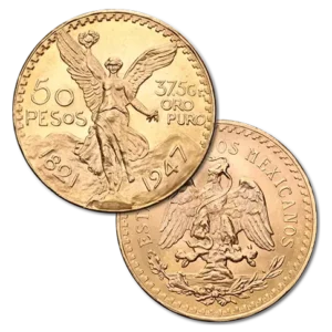Pièce Or 50 Pesos Mexicain
