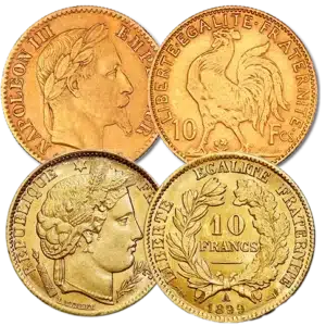 pièce or 10 francs