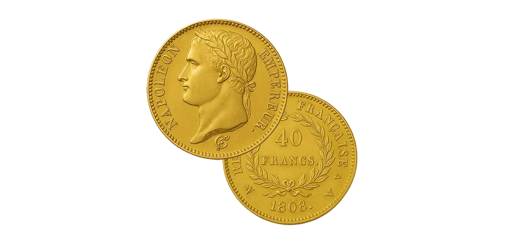 Pièce Or 40 Francs Napoléon
