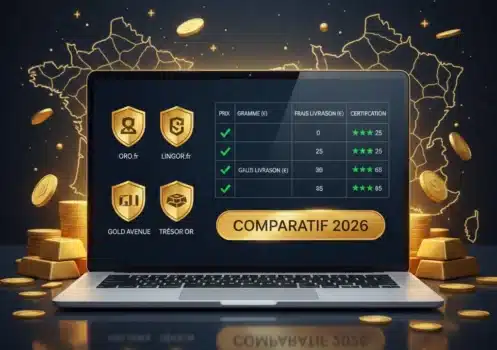 Les meilleures boutiques d&rsquo;or en ligne en France – comparatif 2026