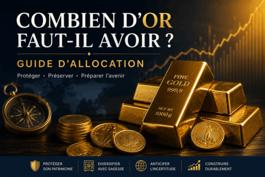 Combien d&rsquo;or faut-il avoir ? Guide d&rsquo;allocation